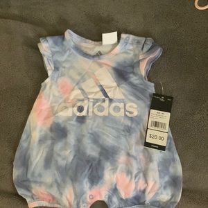 Brand new ADIDAS baby girl romper. Size 3 months
